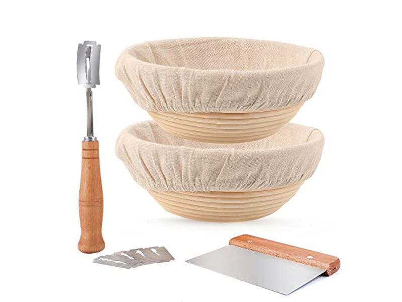 Fodera Banneton di Alta Qualità per Pane Artigianale Crea il Tuo Miglior Lievito Madre