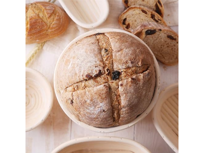 Cestini per Lievitazione Multiforme 8 Pollici Rotondi 28Cm 25Cm Ovali per Bagel