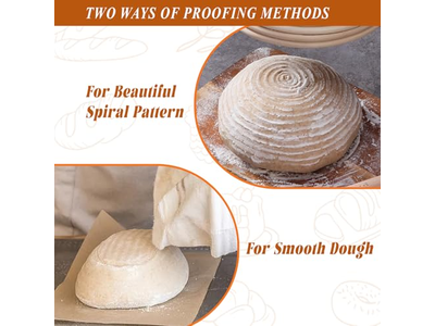 Cestini in Plastica per Lievitazione dell'Impasto Cestino per Pane Intrecciato Ovale