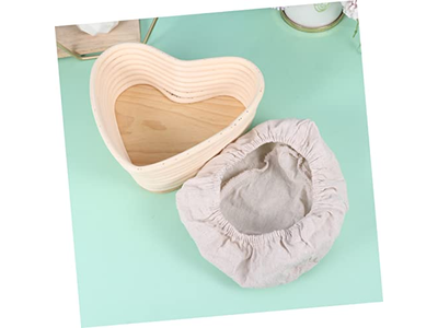 Cestino per Lievitazione con Tappetino in Silicone per Ciambelle Set di 3 Pezzi di Pane in Cotone Più Venduti