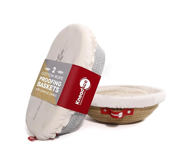 Cestini per Pane in Rattan Banneton Cestino Rotondo per Lievitazione Forniture per Panetteria