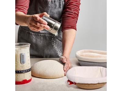 Cestini per Pane in Rattan Banneton Cestino Rotondo per Lievitazione Forniture per Panetteria