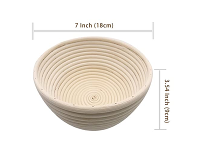 Cestini per Lievitazione in Vimini Francese Vietnam Rattan per Lievito Madre