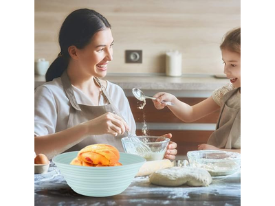 Couche in Lino per Panettieri Pesanti per Cestini di Lievitazione da 4 Pollici