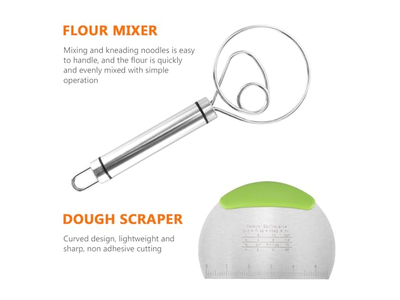 Couche in Lino per Panettieri Pesanti per Cestini di Lievitazione da 4 Pollici