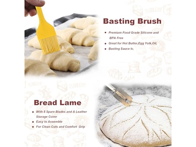 Cestini in Rattan Naturale per Panificazione Sicurezza Alimentare Cestino Ovale per Lievitazione