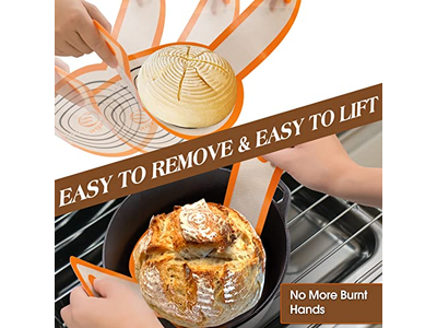 Set di Fodere per Banneton Ovali Professionali con Telaio in Rattan Premium