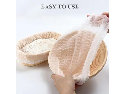 Cestino per Lievitazione Lame 13Cm Banneton con Fodere Ovale Rettangolare da 9 Pollici