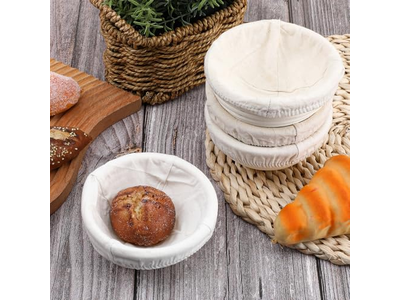 Cestino per Lievitazione da Forno Cestini Metallici per Pane Grande in Iuta