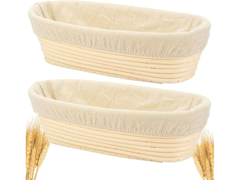 Cestini per Lievitazione per Lievito Madre Banneton Ovale